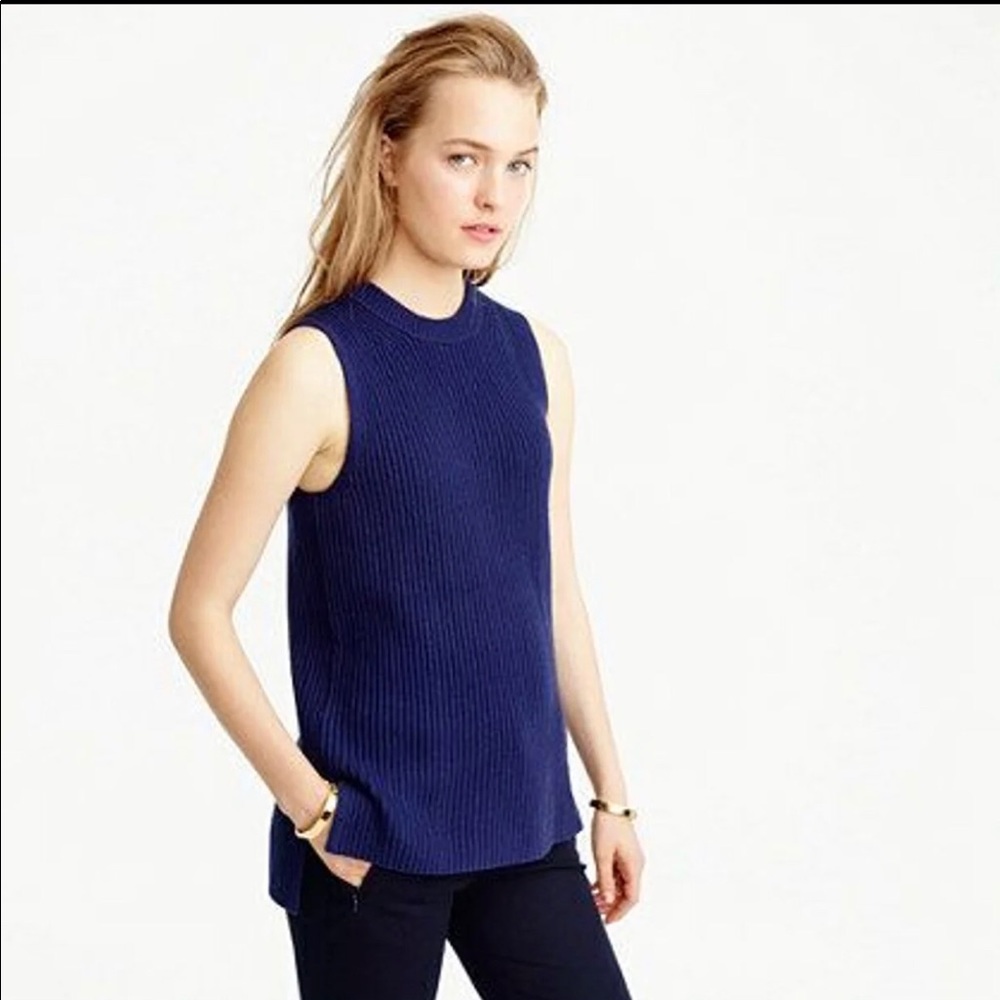 J. Crew sweater vest Black